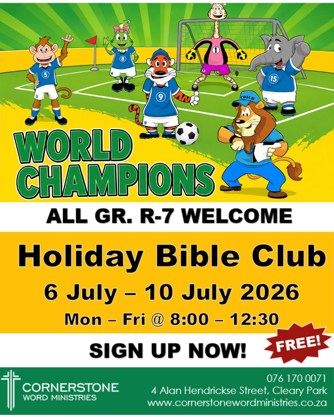 CWM Holiday Bible Club
